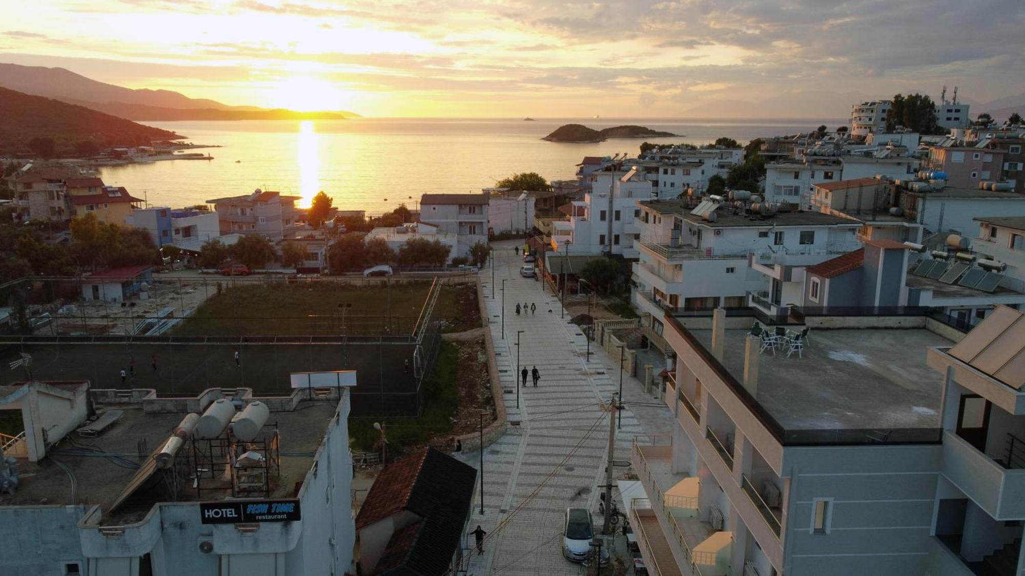 Vila Kapo Hotel Ksamil Buitenkant foto