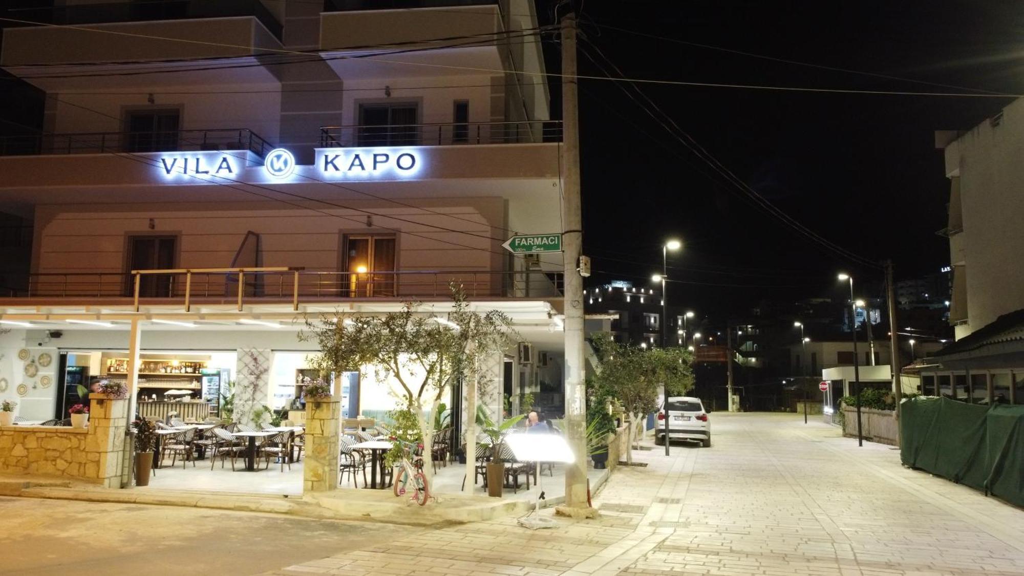 Vila Kapo Hotel Ksamil Buitenkant foto