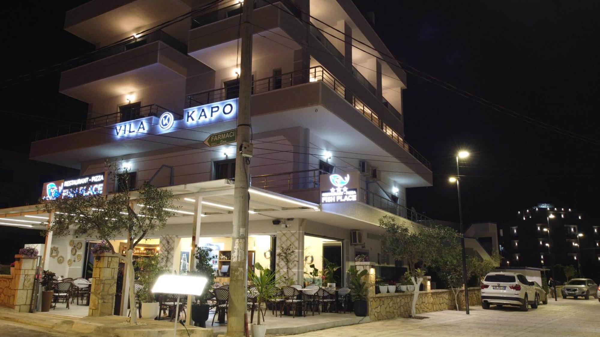 Vila Kapo Hotel Ksamil Buitenkant foto